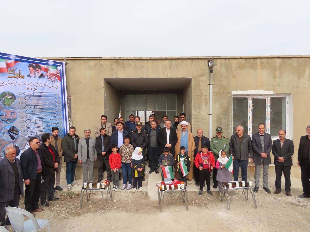 افتتاح دبستان تازه تعمیر و بازسازی شده شهید ماکویی روستای قره تپه و همزمان 11 طرح عمرانی در روستاهای فاقد دهیاری شهرستان چایپاره