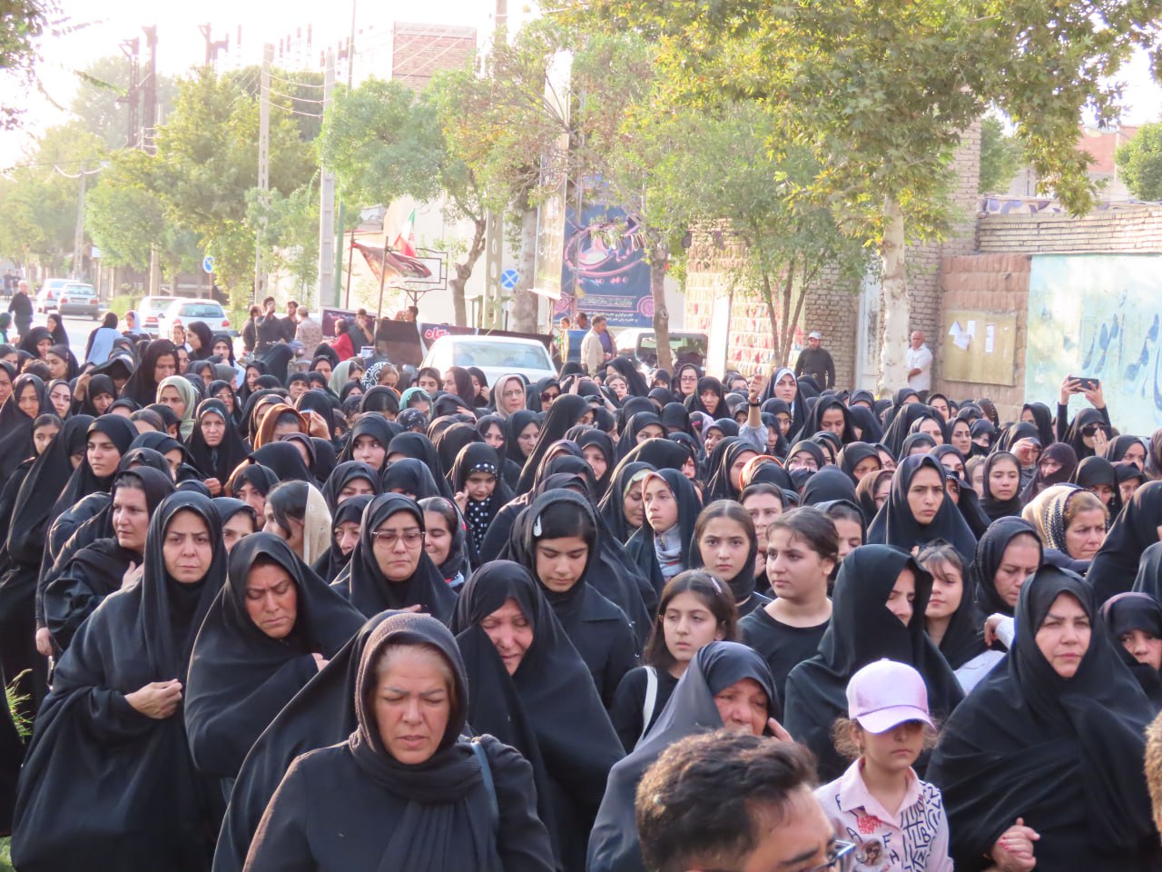 پیاده روی دلداگان اربعین در چایپاره