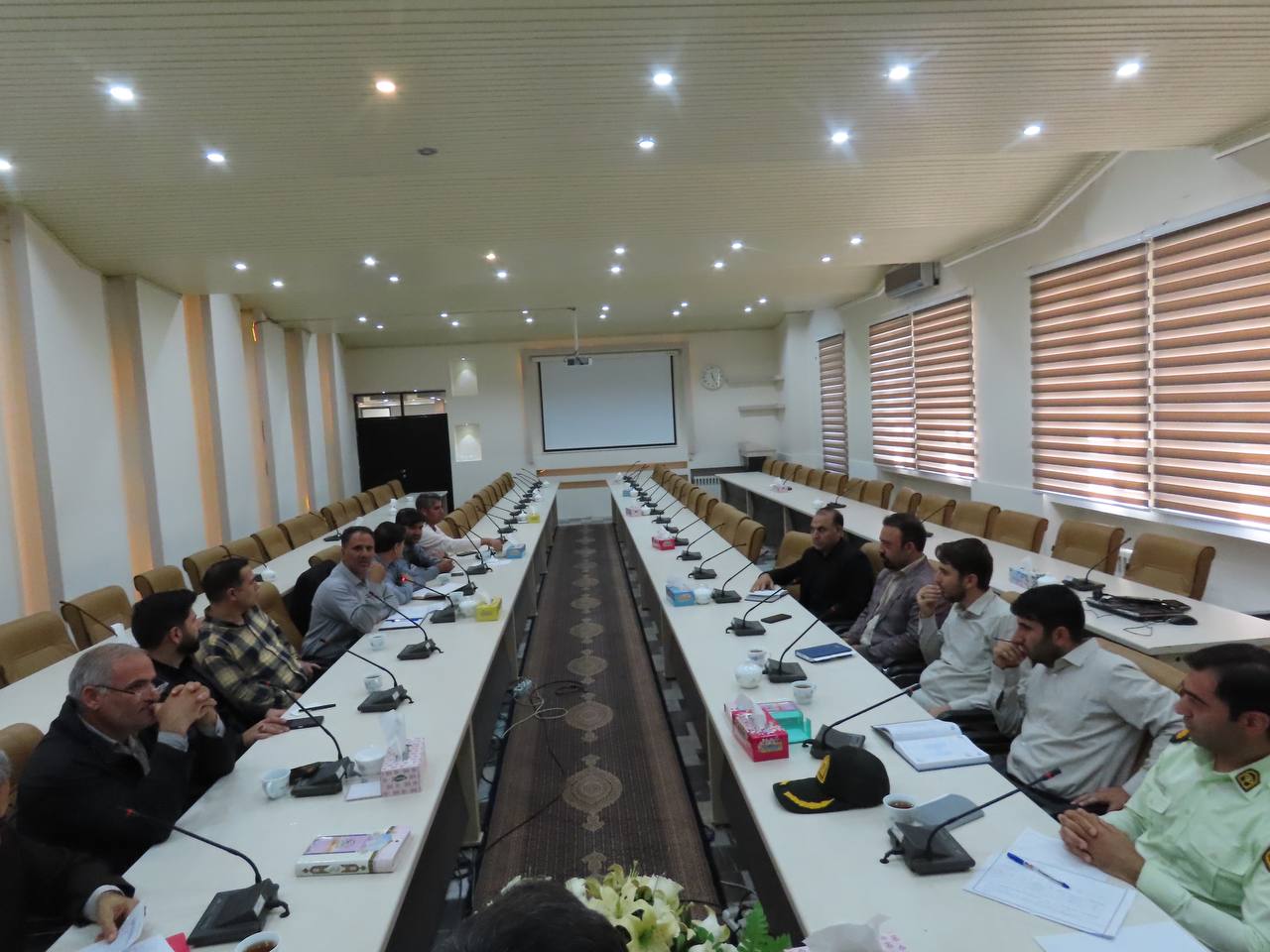 جلسه کمیسیون پیشگیری از سرقت شهرستان چایپاره
