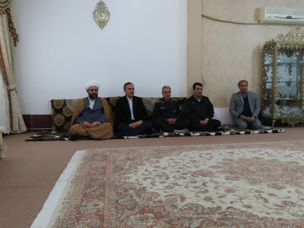 دیدار با جانبازان و ایثارگران شهرستان چایپاره
