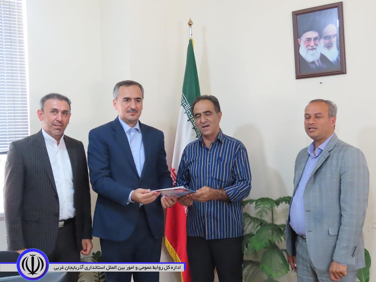 دیدار فرماندار چایپاره با آزادگان سرافراز