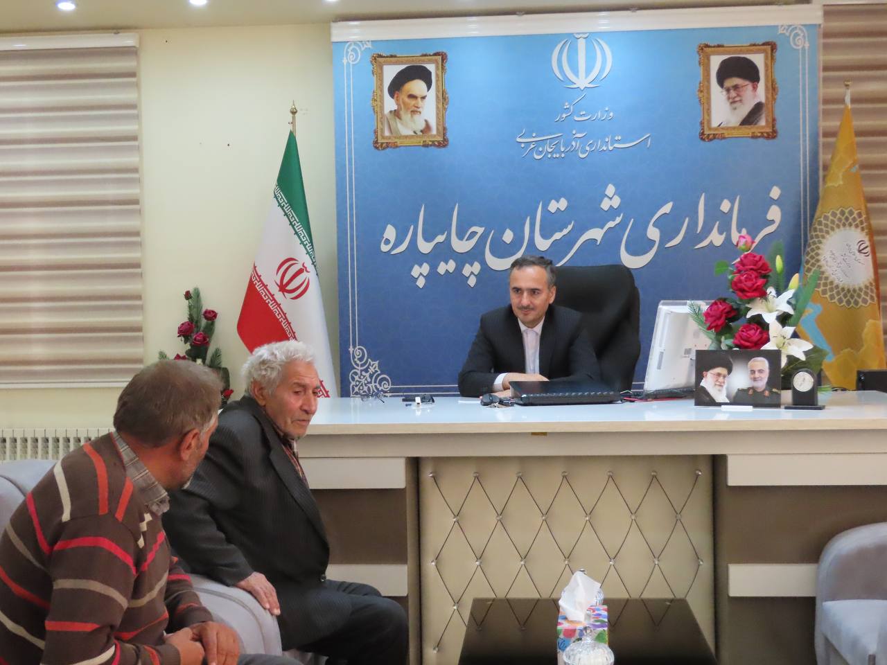 احصاء و بررسی مشکلات مردمی توسط نماینده عالی دولت در شهرستان چایپاره