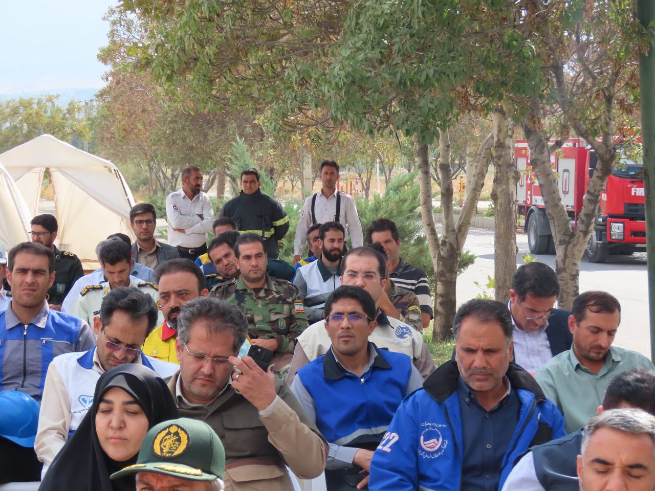 برگزاری مانور لحظه صفر