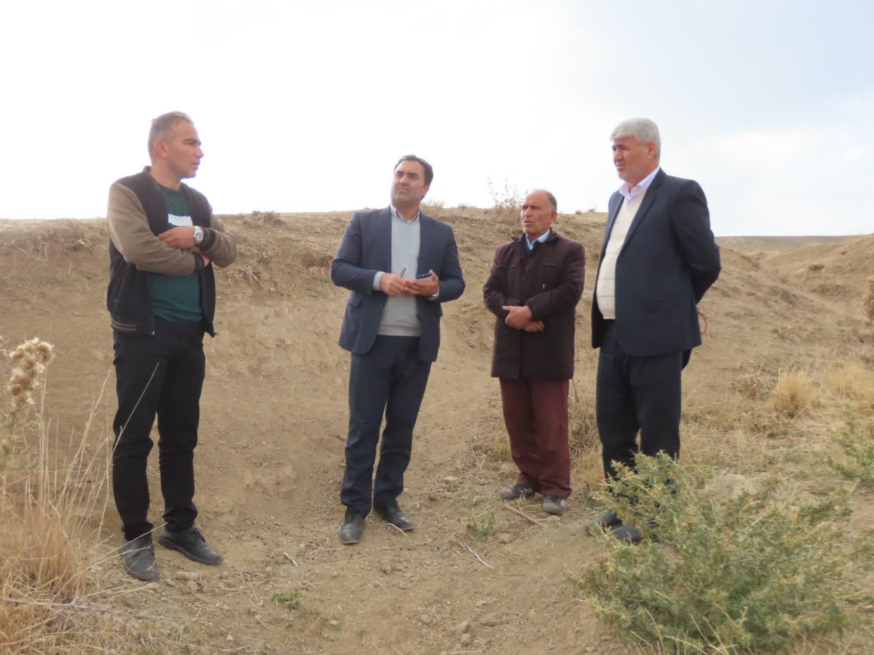 بازدید فرماندار چایپاره از پروژه آبرسانی به روستای قره بویا