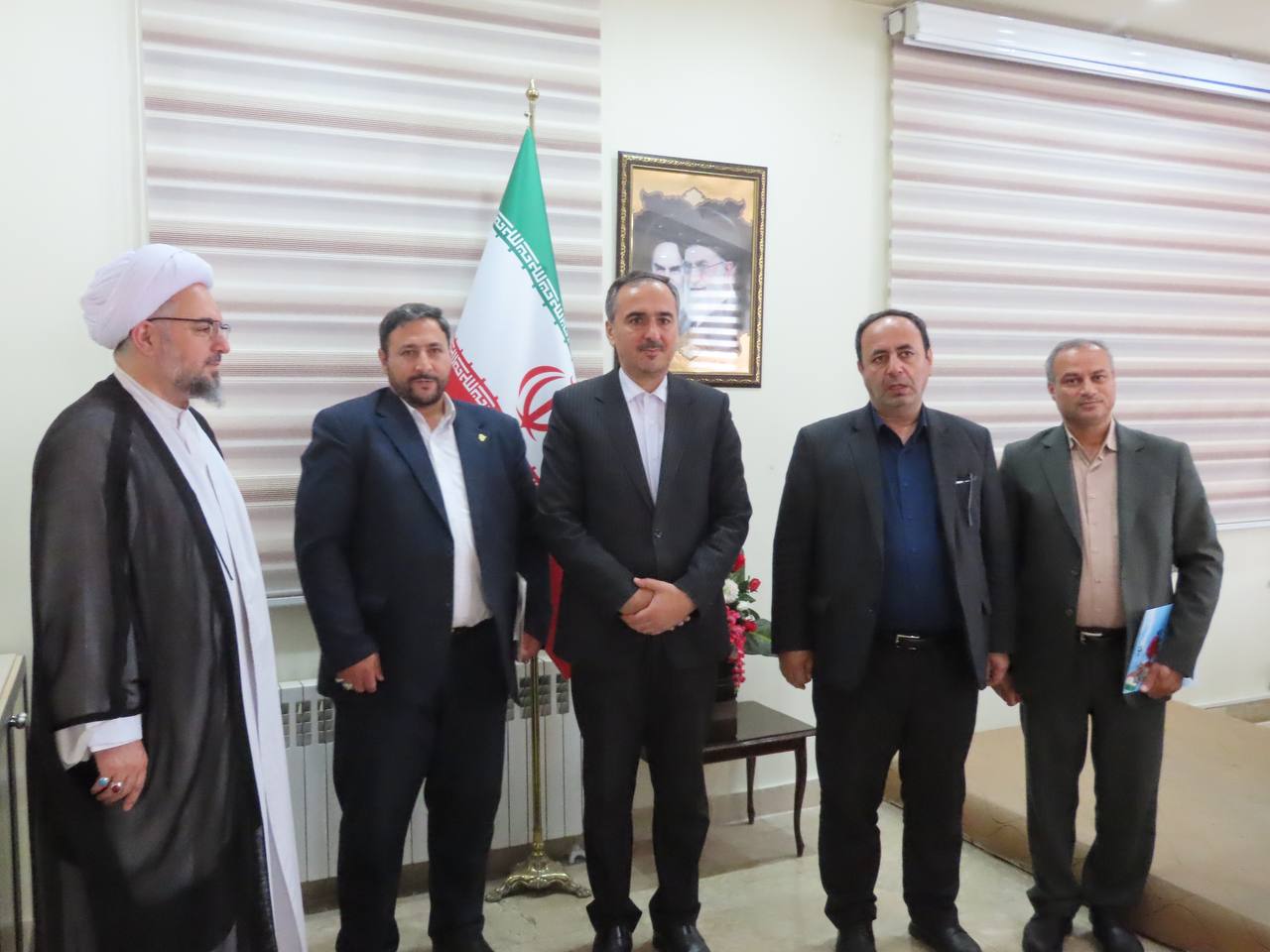 مراسم تکریم و معارفه رییس بنیاد شهید و امور ایثارگران شهرستان چایپاره