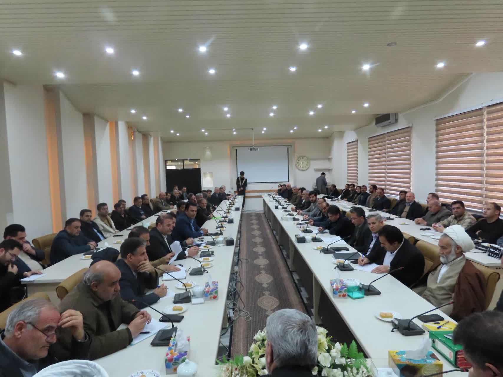 برگزاری جلسه بررسی و پیگیری مشکلات روستاهای شهرستان چایپاره