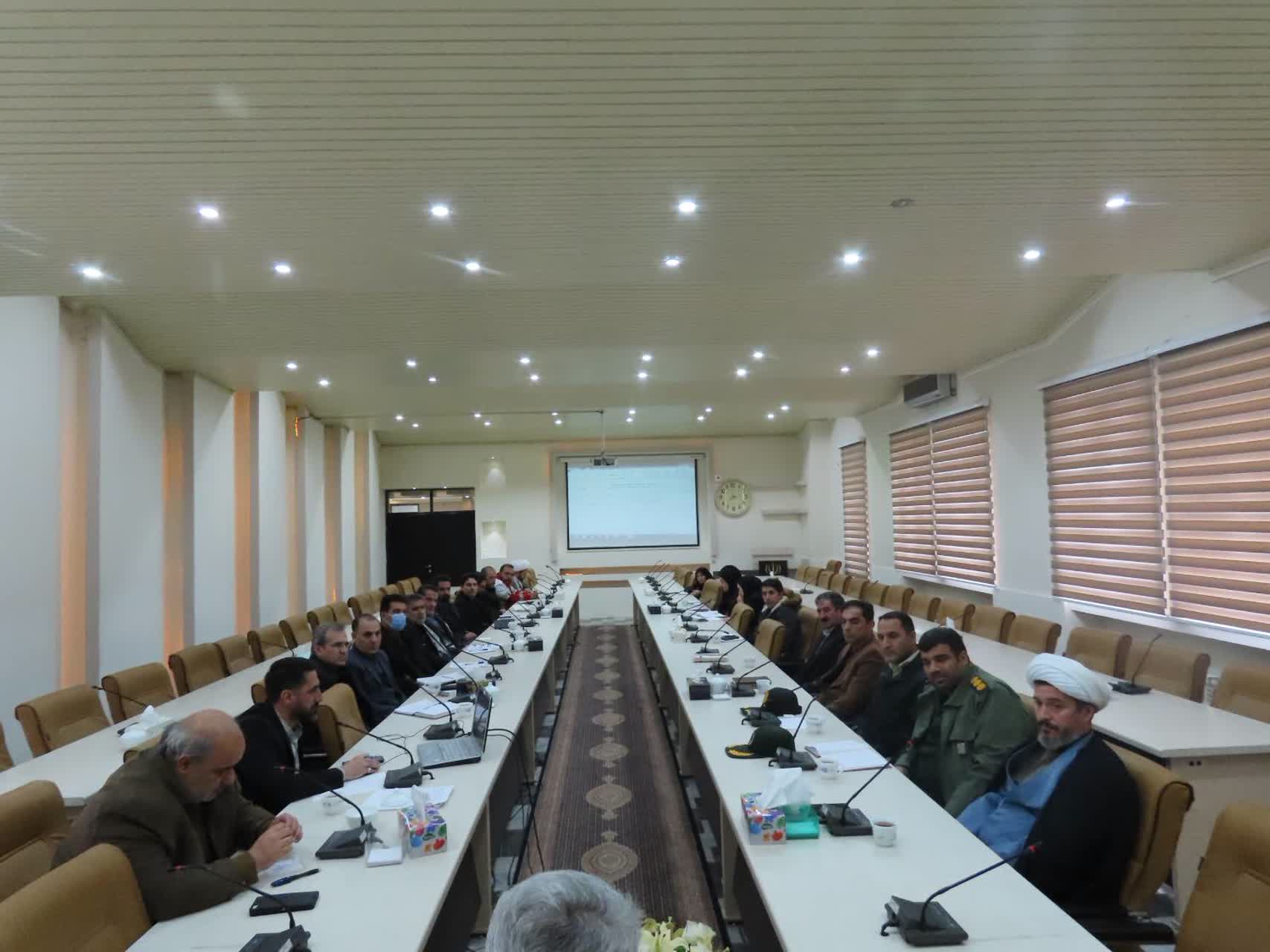 جلسه ستاد ساماندهی امور جوانان شهرستان چایپاره