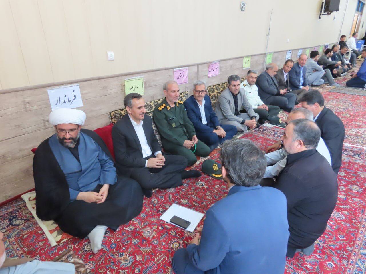 رایحهی خدمت در میعادگاه نماز جمعه شهرستان چایپاره