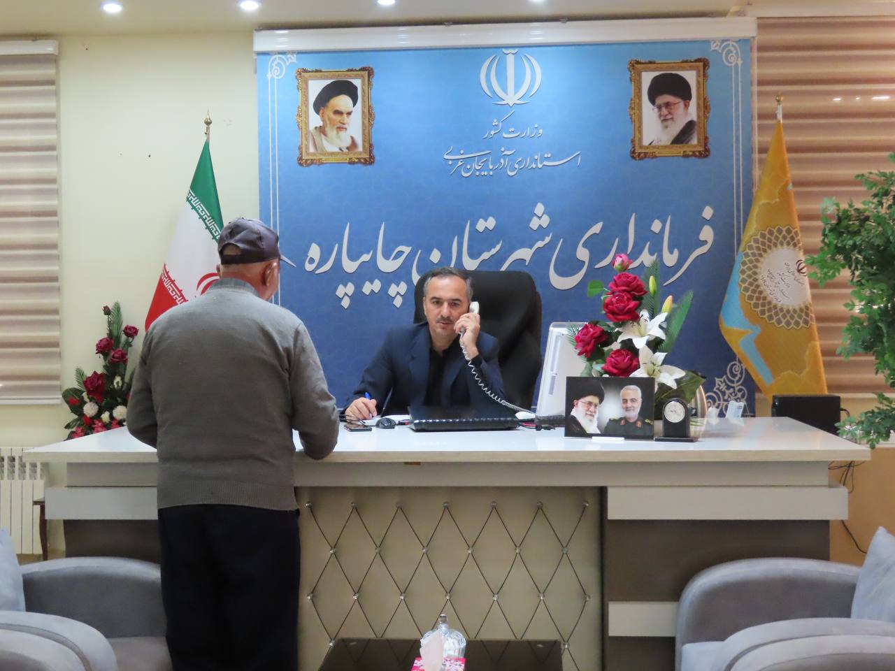 احصاء و بررسی مشکلات مردمی توسط نماینده عالی دولت در شهرستان چایپاره
