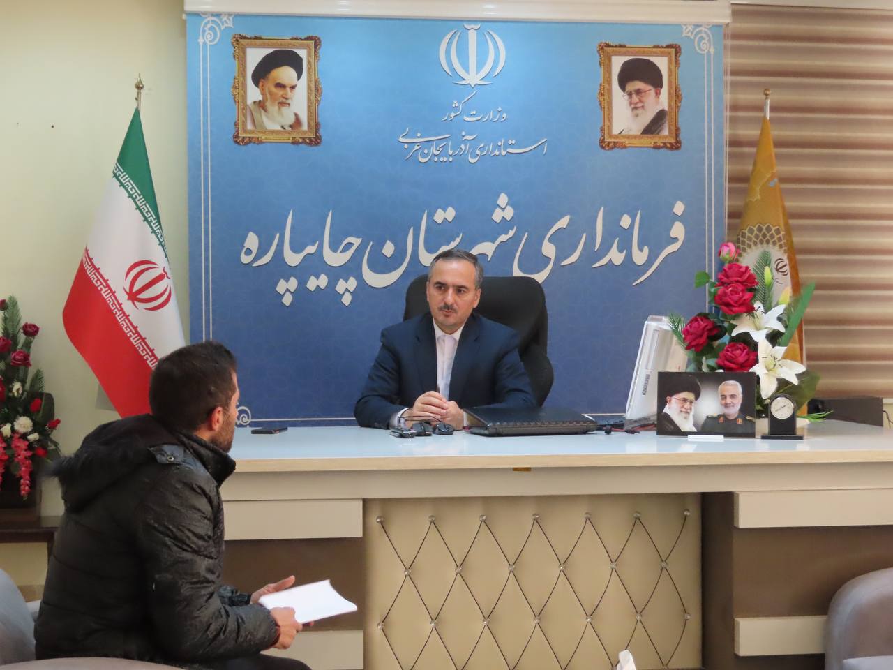 احصاء و بررسی مشکلات مردمی توسط نماینده عالی دولت در شهرستان چایپاره