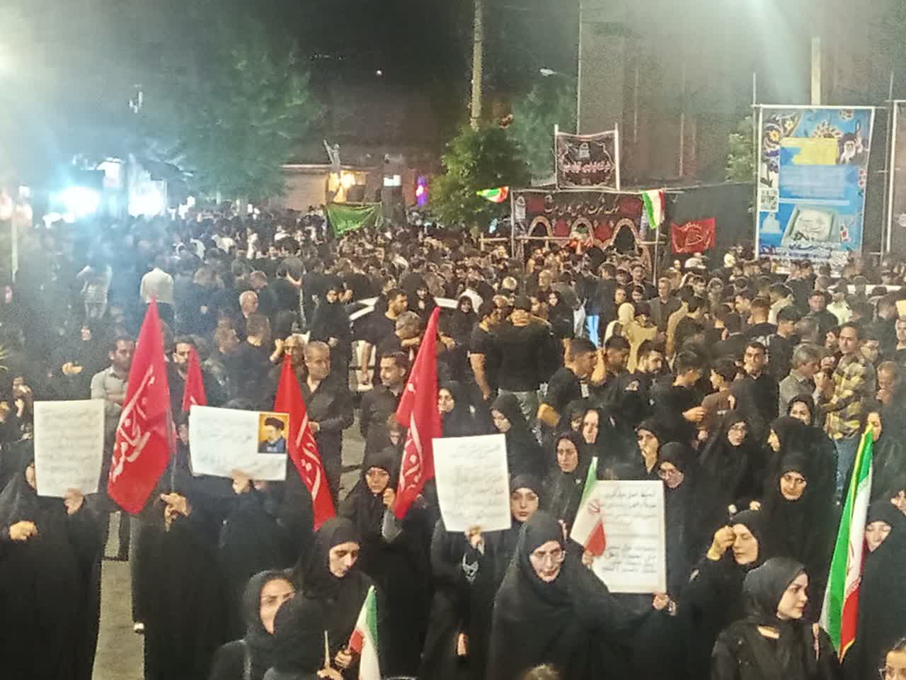«صد و شانزدهمین» شب حضور مقتدرانه مردم ولایت مدار چایپاره در تجمعات شبانه همزمان با شب عاشورای حسینی