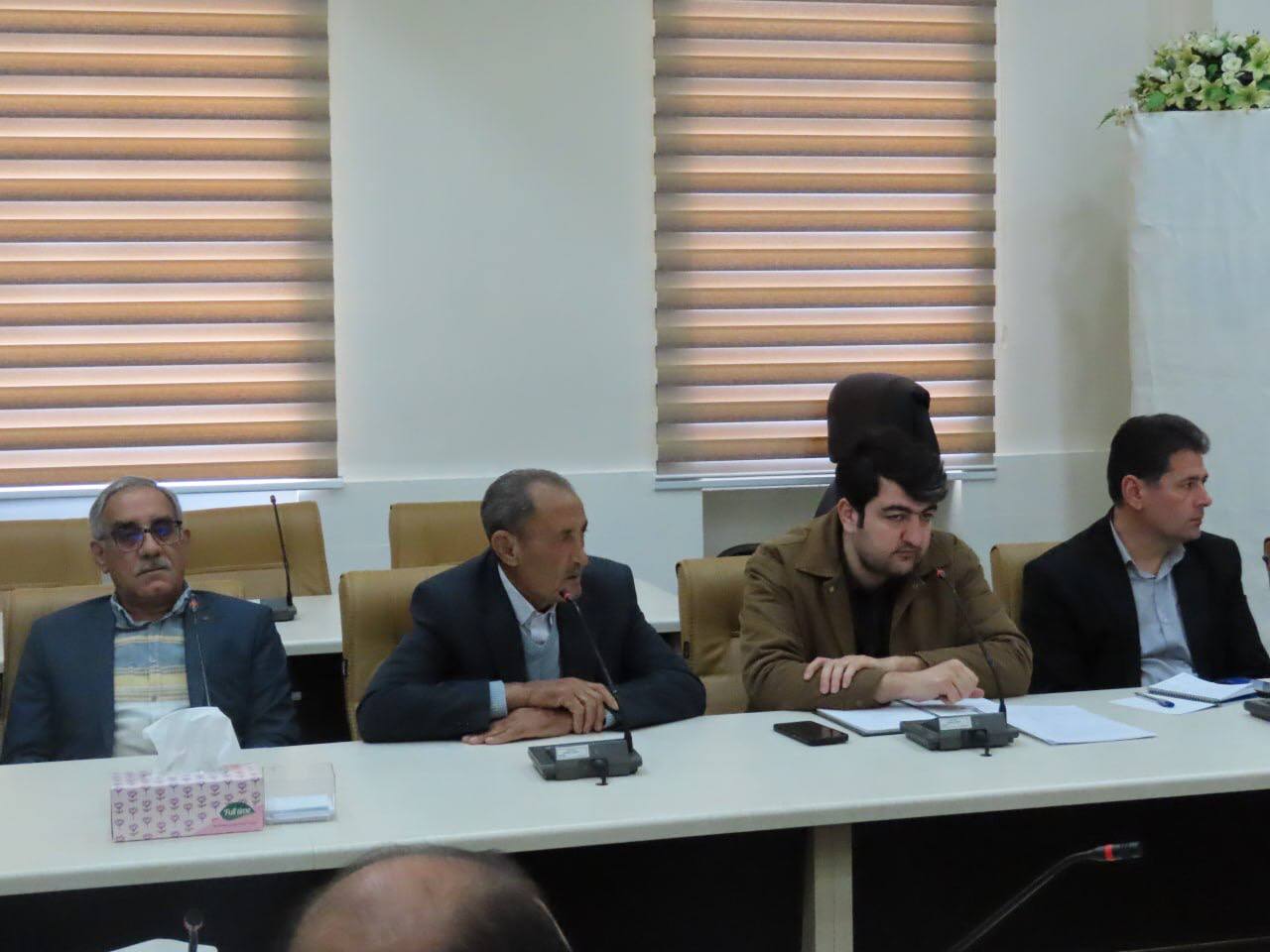جلسه شورای حفاظت از منابع آب شهرستان چایپاره