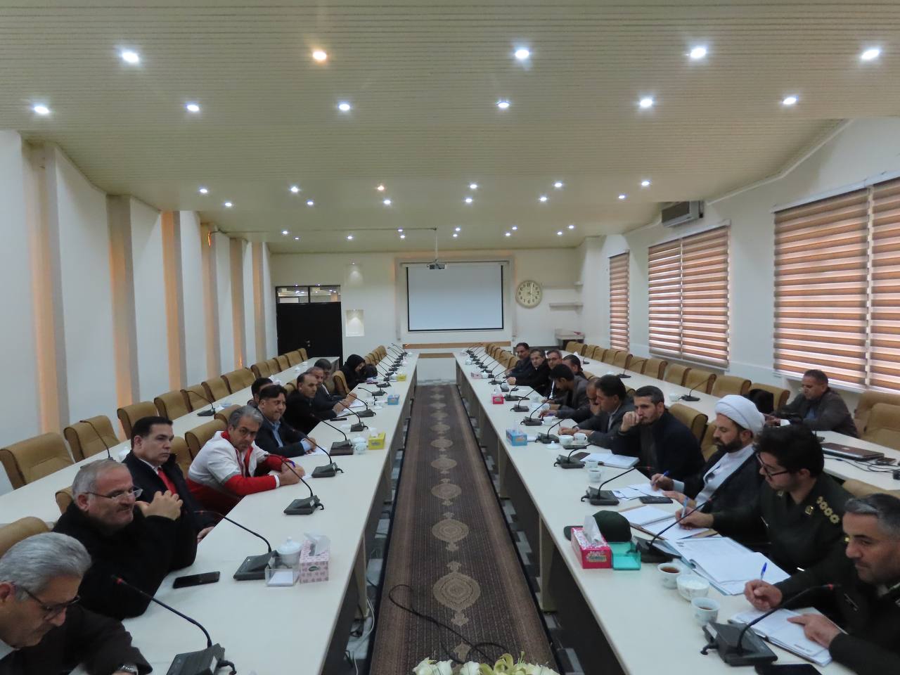 جلسه ستاد استقبال شهید گمنام