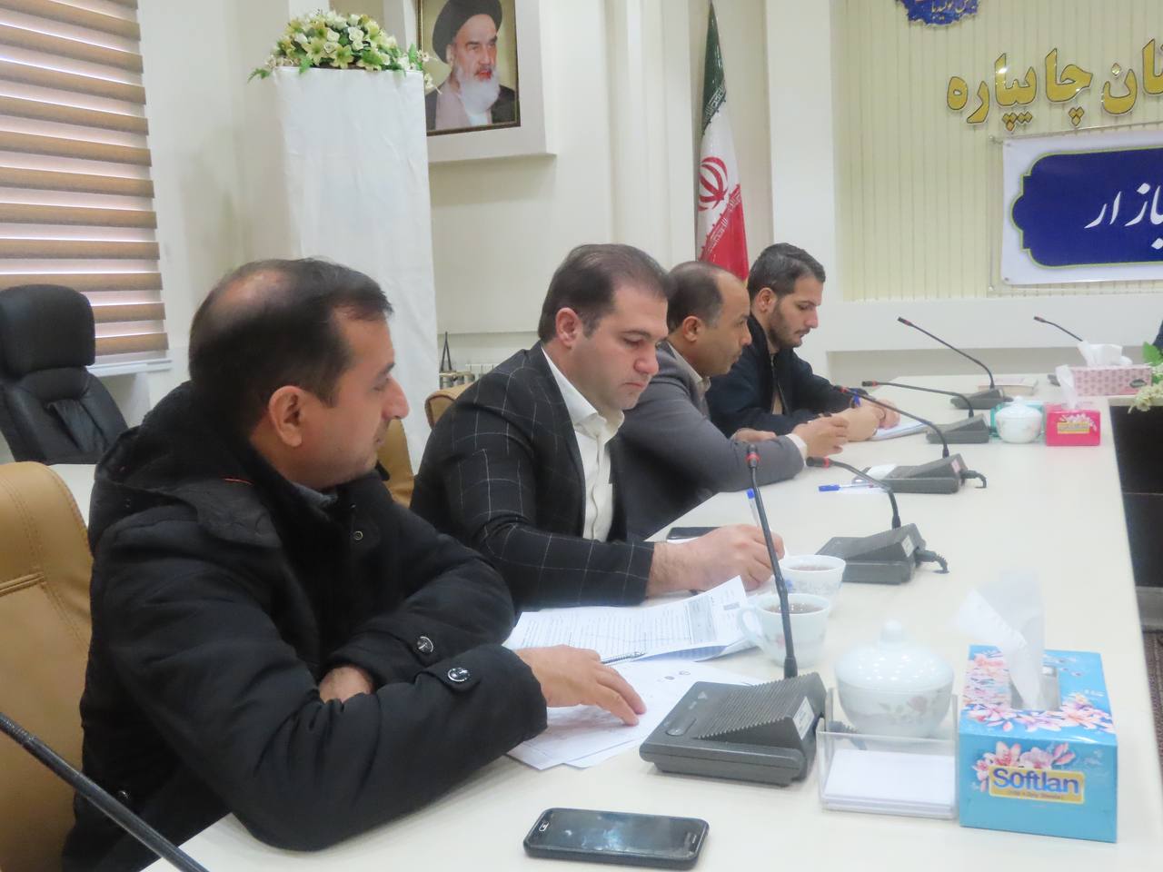جلسه ستاد تنظیم بازار شهرستان چایپاره