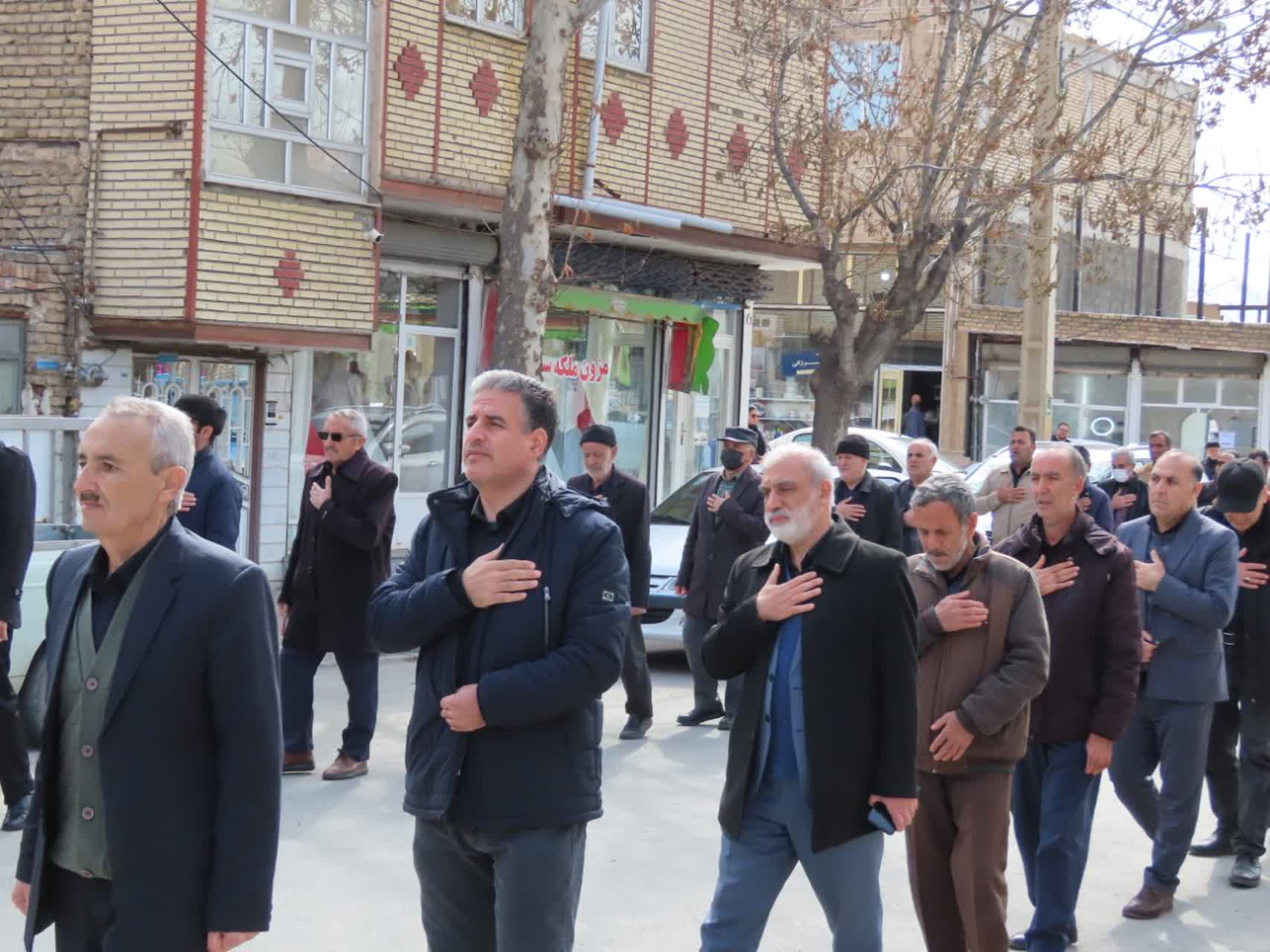 برگزاری مراسم عزاداری خیابانی شهادت حضرت علی(ع) و شهادت حضرت آیت الله العظمی امام خامنه ای در شهرستان چایپاره