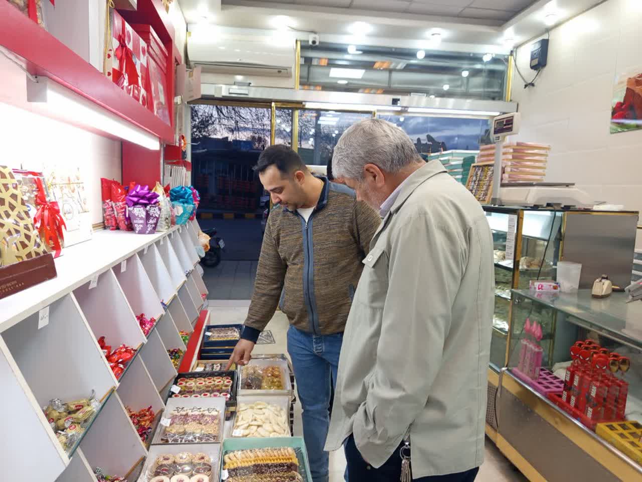 بازدید فرماندار شهرستان از بازار چایپاره