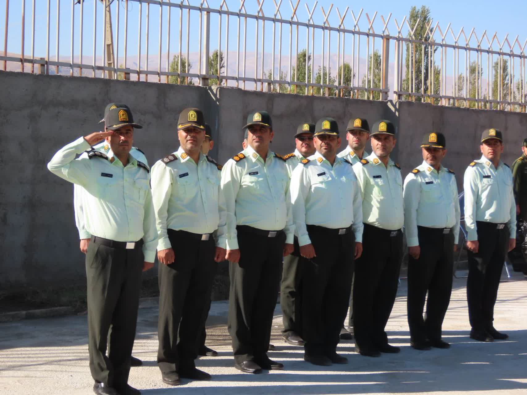 برگزاری آیین افتتاح ساختمان فرماندهی انتظامی بخش حاجیلار شهرستان چایپاره