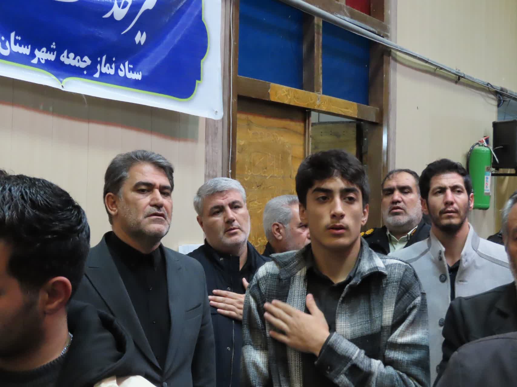 برگزاری مراسم عزاداری شهادت قائد امت، حضرت آیت الله خامنه‌ای(قدس سره)