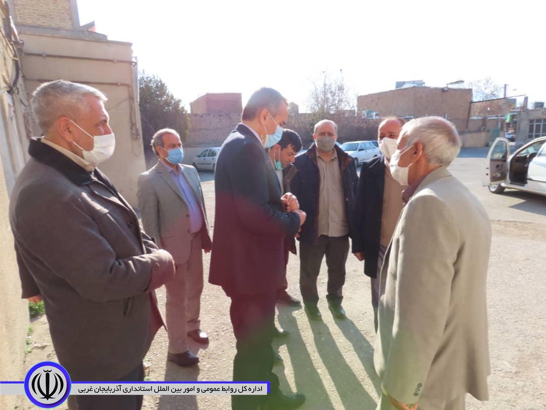 بازدید سرزده شکورزاده فرماندار شهرستان چایپاره از اداره تعاون روستایی