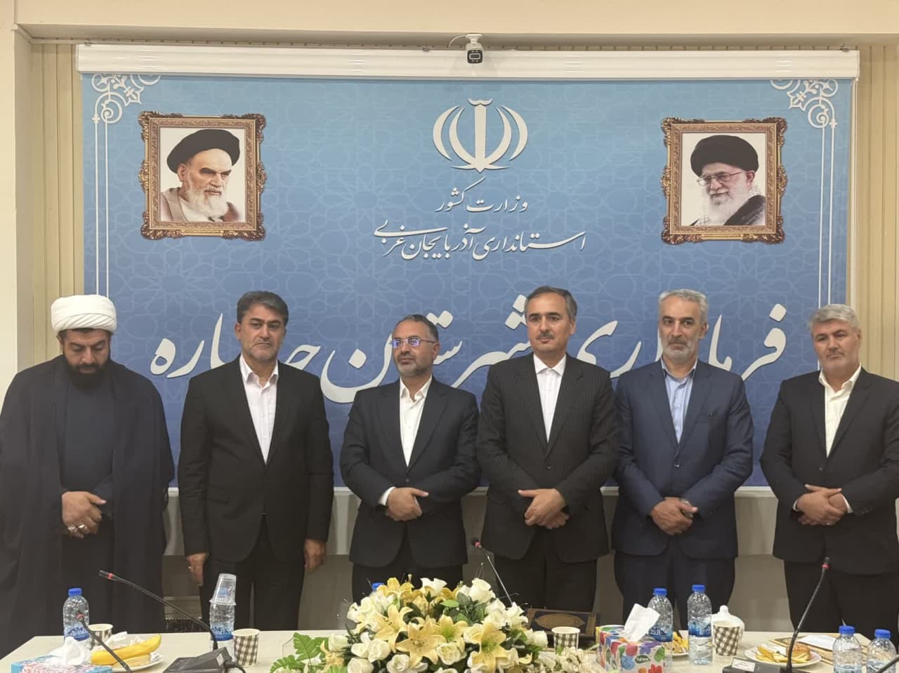 آیین تکریم و معارفه فرماندار شهرستان چایپاره برگزار شد