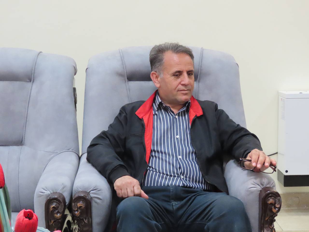 دیدار مسئول دفتر خبری صداوسیمای شهرستان با فرماندار چایپاره