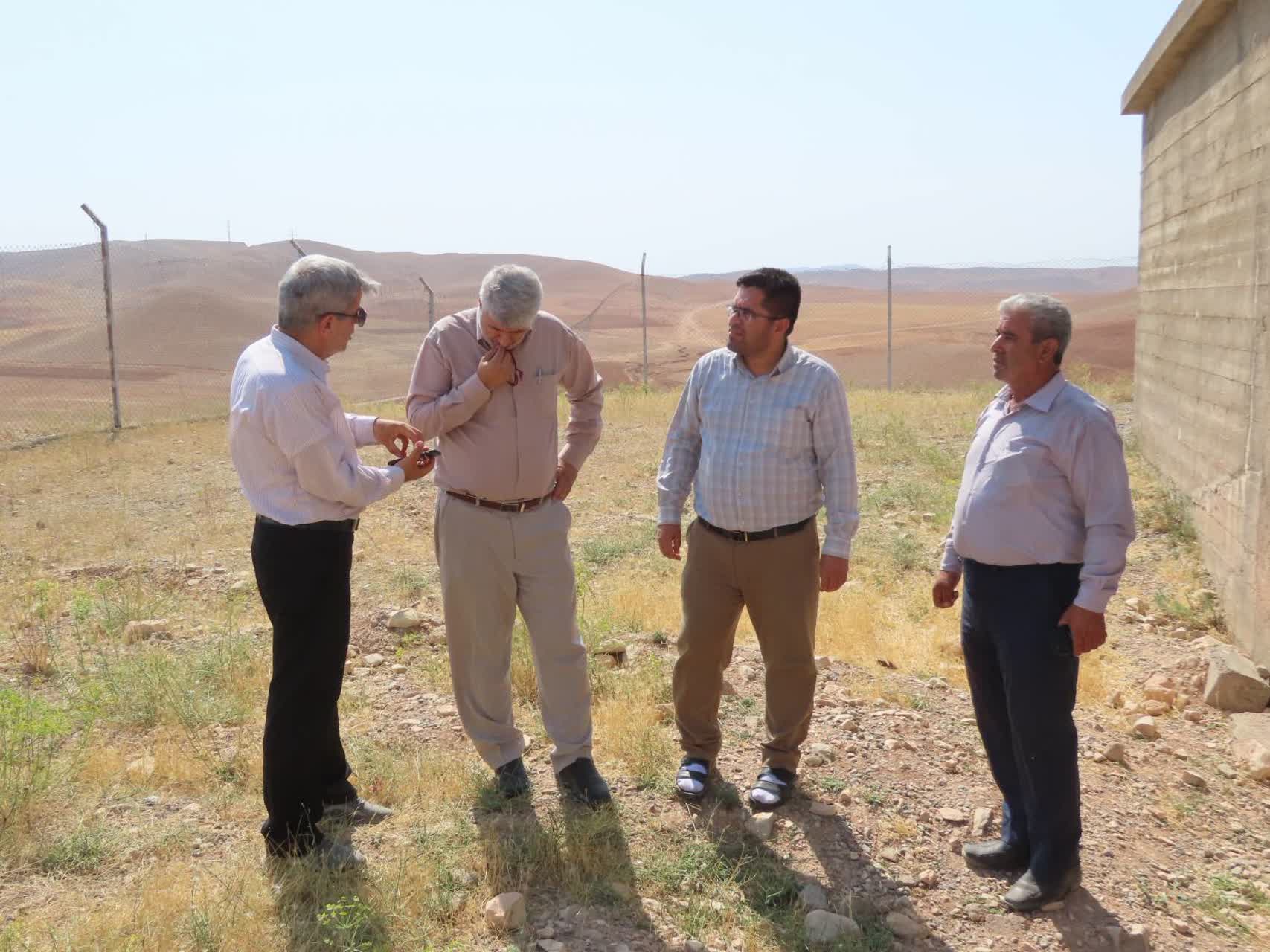 بازدید فرماندار چایپاره از ایستگاه پمپاژ آب شرب روستاهای محور تاج خاتون ، قوچاش و پیریادگار