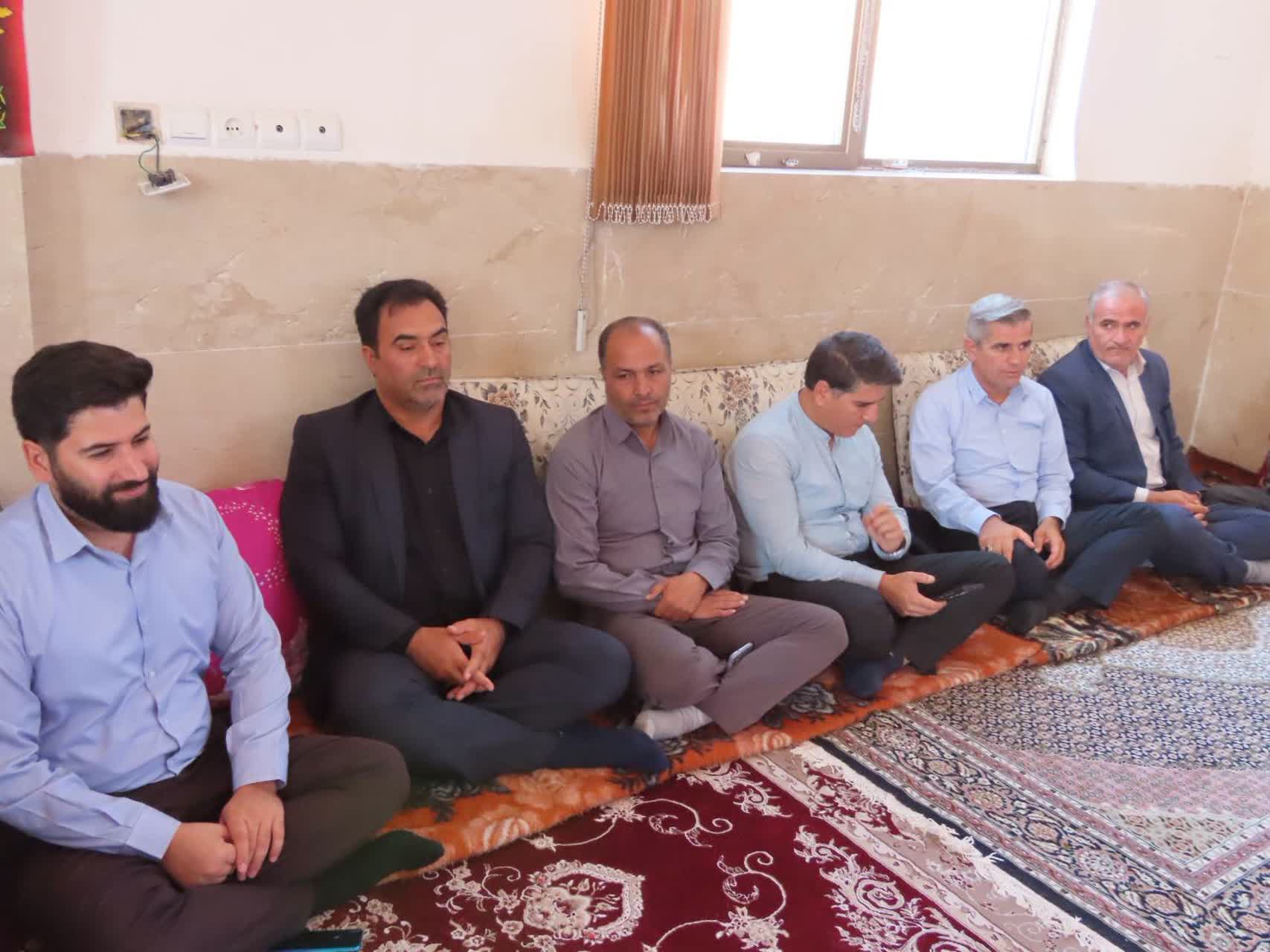 افتتاح پروژه گازرسانی به 4 روستای محور حمزیان