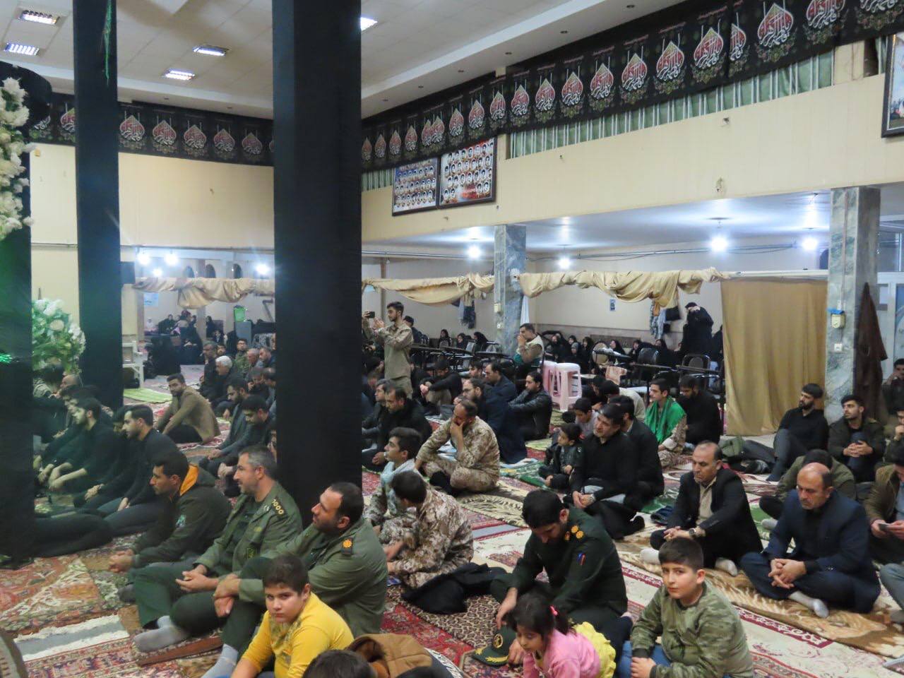 آیین وداع با پیکر مطهر شهید گمنام هشت سال دفاع مقدس