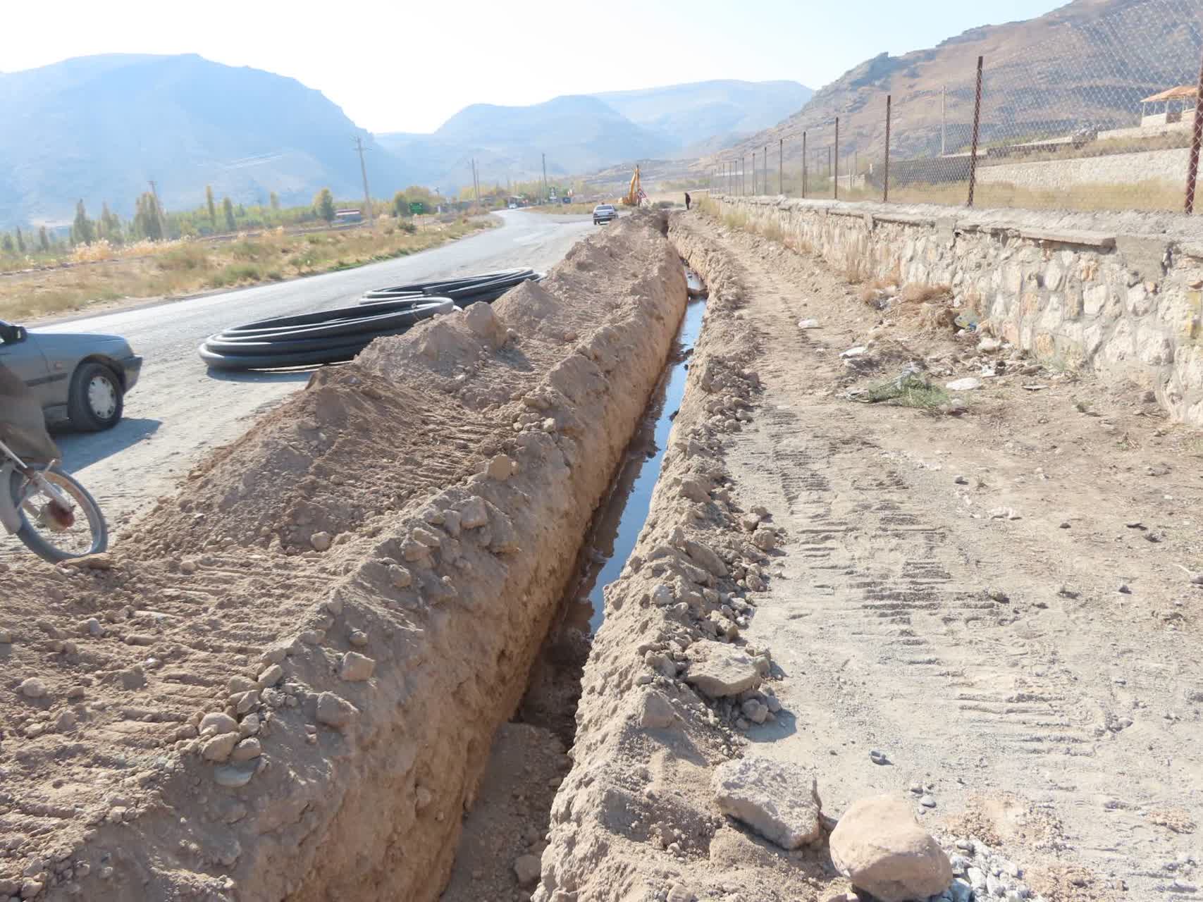 پروژه اصلاح شبکه آب شرب روستای بسطام آماده افتتاح شد