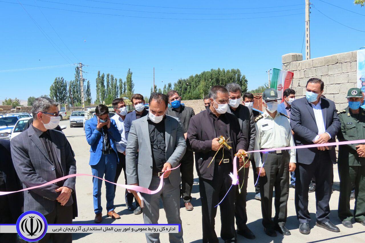 آئین افتتاح طرح هادی روستای زنگلان علیاء درشهرستان چایپاره برگزار شد.