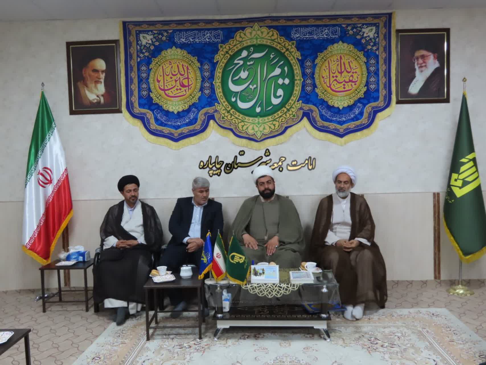 برگزاری جلسه حوزه علمیه فاطمه الزهرا شهرستان چایپاره