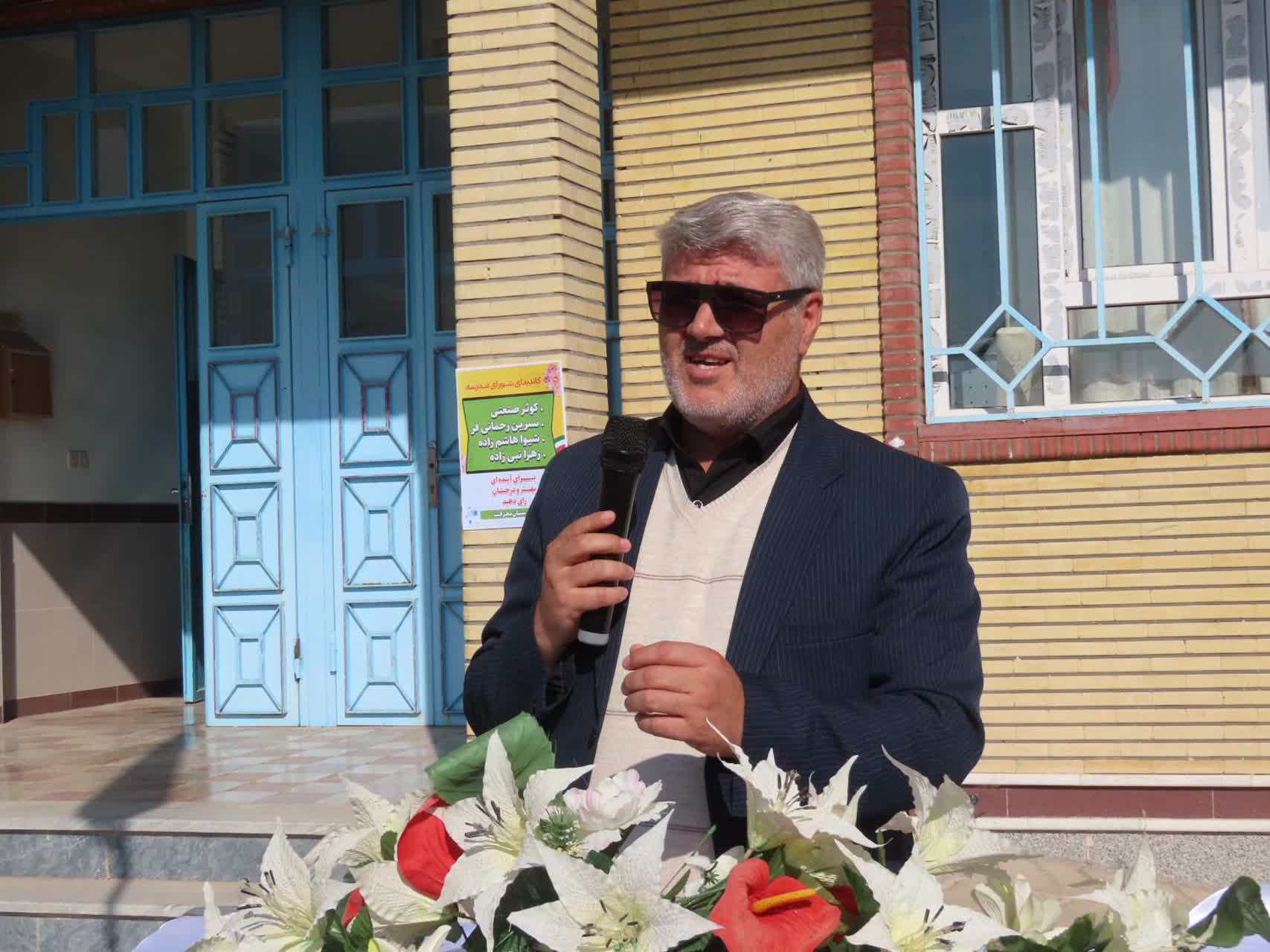 برگزاری انتخابات شورای دانش آموزی دبیرستان معرفت شهرستان چایپاره