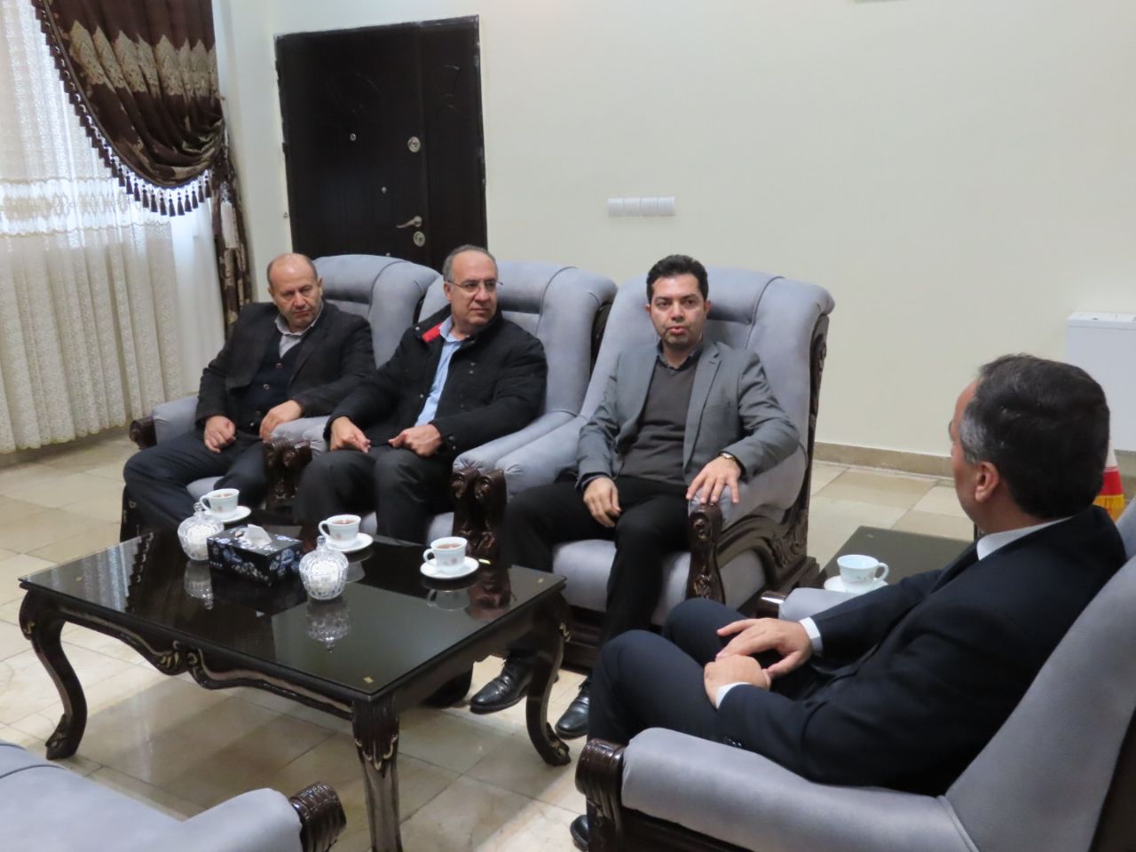 دیدار و گفتگوی معاون اداره کل بازرسی استانداری آذربایجان غربی با فرماندار شهرستان چایپاره