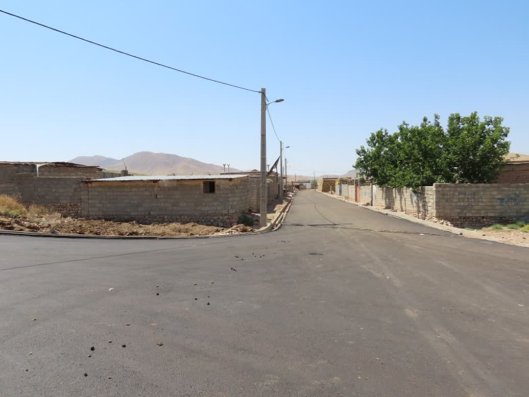 طرح عمرانی بهسازی و آسفالت معابر روستای اسماعیل کهریز آماده افتتاح شد