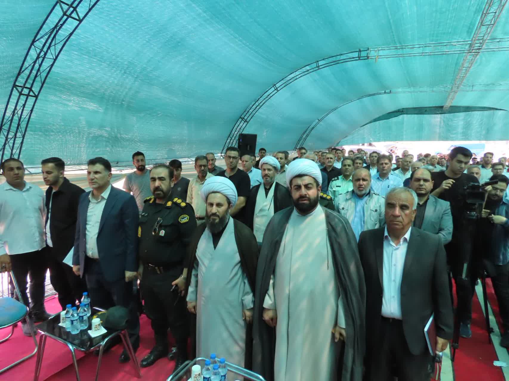 آیین آغاز عملیات اجرایی و کلنگ زنی قطعه چهارم محور سهراهی ایواوغلی تا گیت ورودی منطقه آزاد ماکو