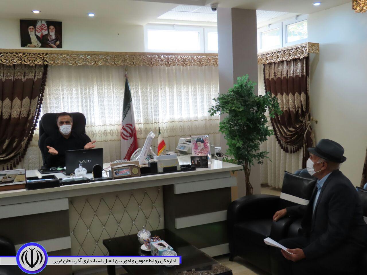 ملاقات عمومی فرماندارباشهروندان شهرستان چایپاره