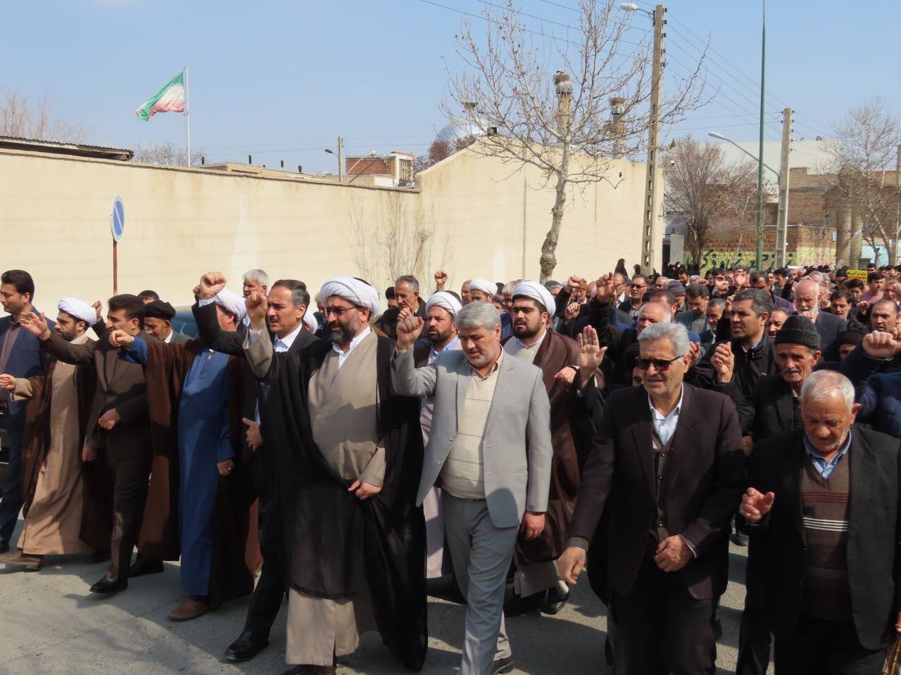 خروش مردم ولایی و انقلابی شهرستان چایپاره در حمایت از مردم مظلوم فلسطین و محکومیت جنایات رژیم غاصب صهیونیستی
