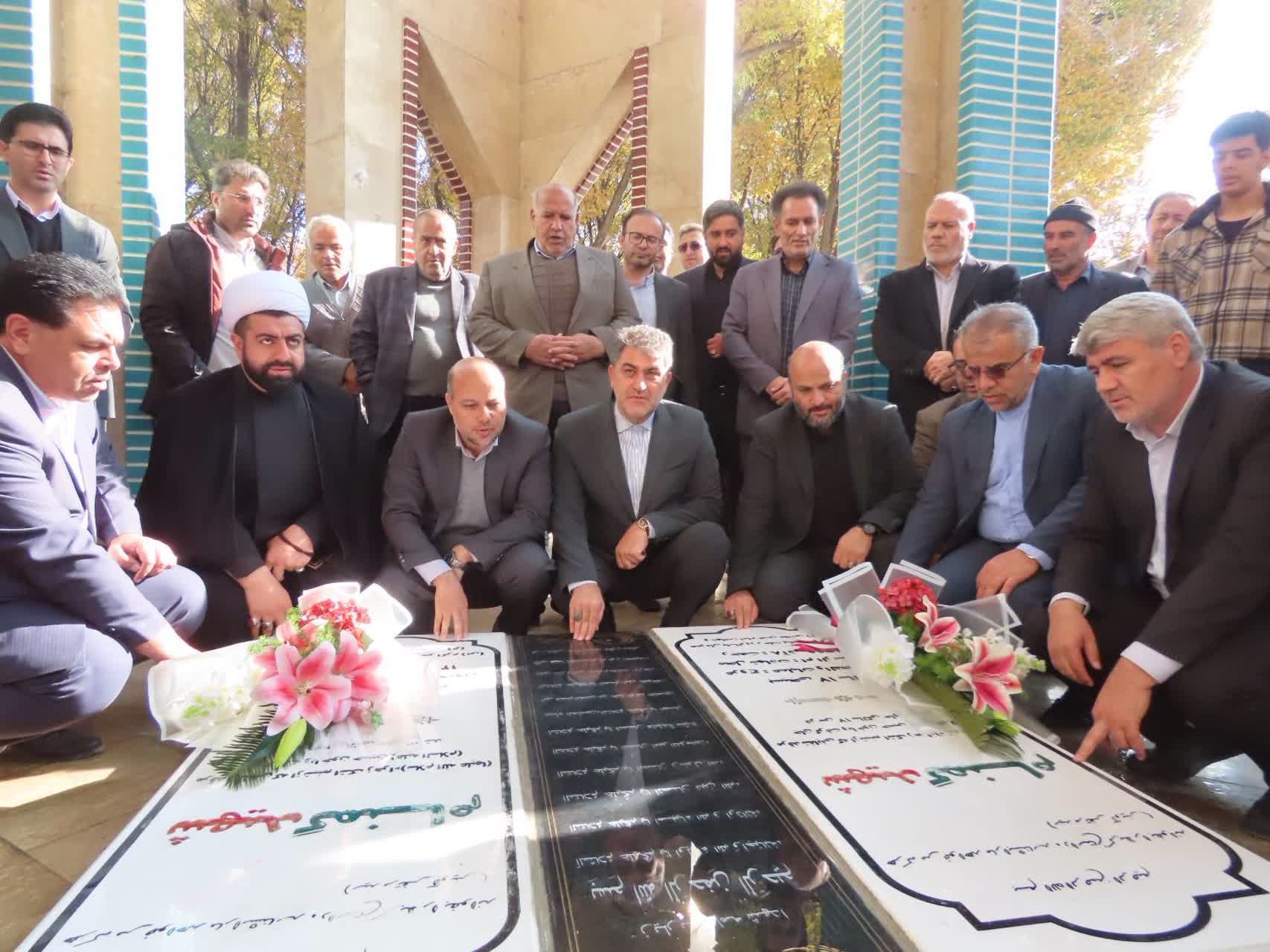 برگزاری مراسم کلنگ زنی دبستان 12 کلاسه خیرساز شهید رستاد