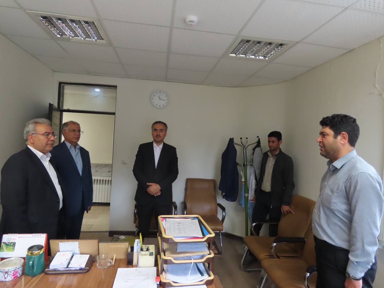 دیدار معاون سیاسی و اجتماعی استاندار آذربایجان غربی با کارکنان فرمانداری
