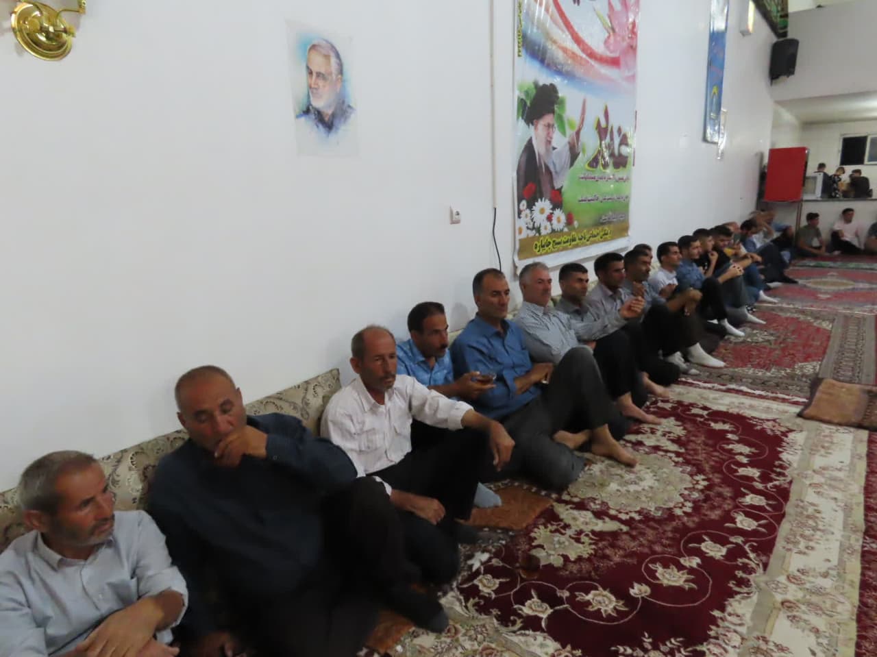 مراسم جشن عید سعید غدیرخم در مسجد جامع روستای خانقاه چورس