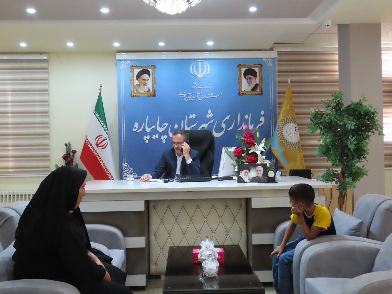 احصاء و بررسی مشکلات مردمی توسط نماینده عالی دولت در شهرستان چایپاره