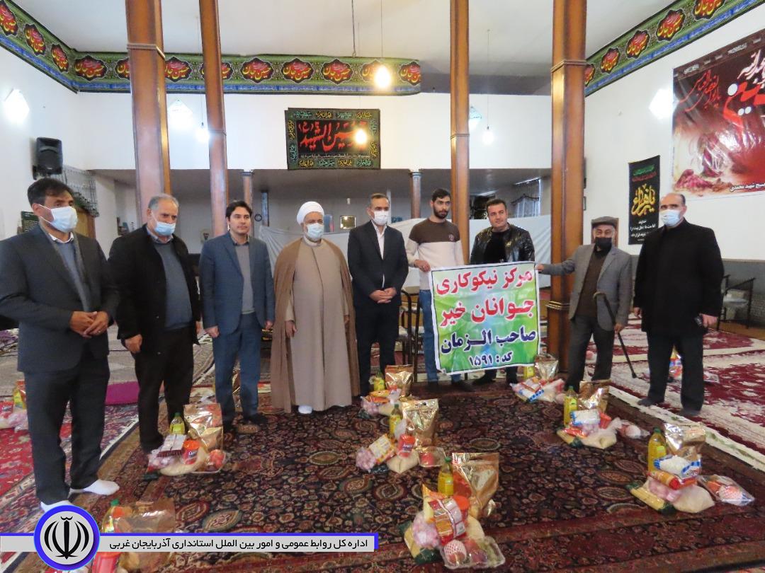 توزیع پونصد بسته معیشتی در قالب یلدای مهربانی با حضور فرماندار شهرستان