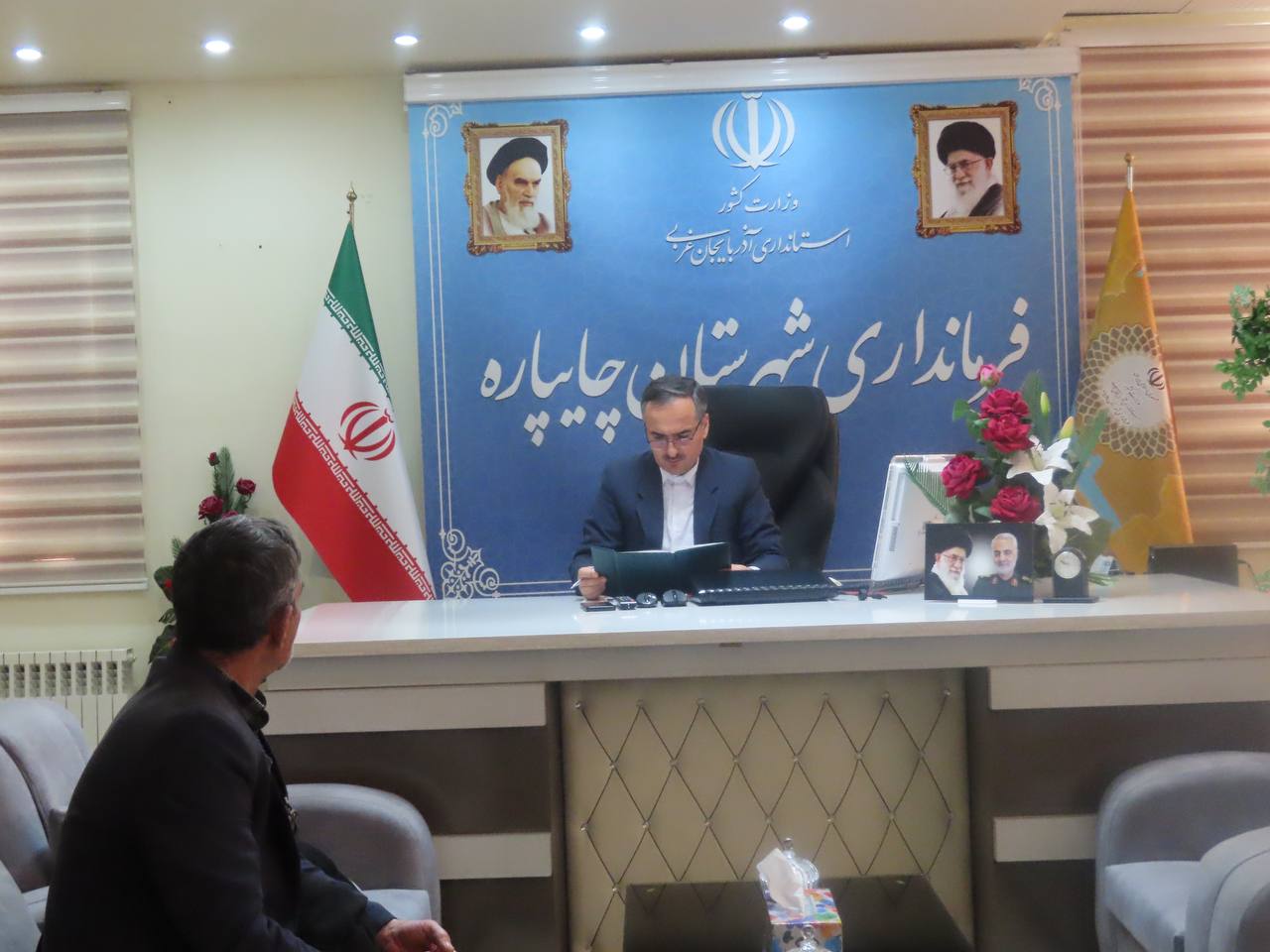 احصاء و بررسی مشکلات مردمی توسط نماینده عالی دولت در شهرستان چایپاره