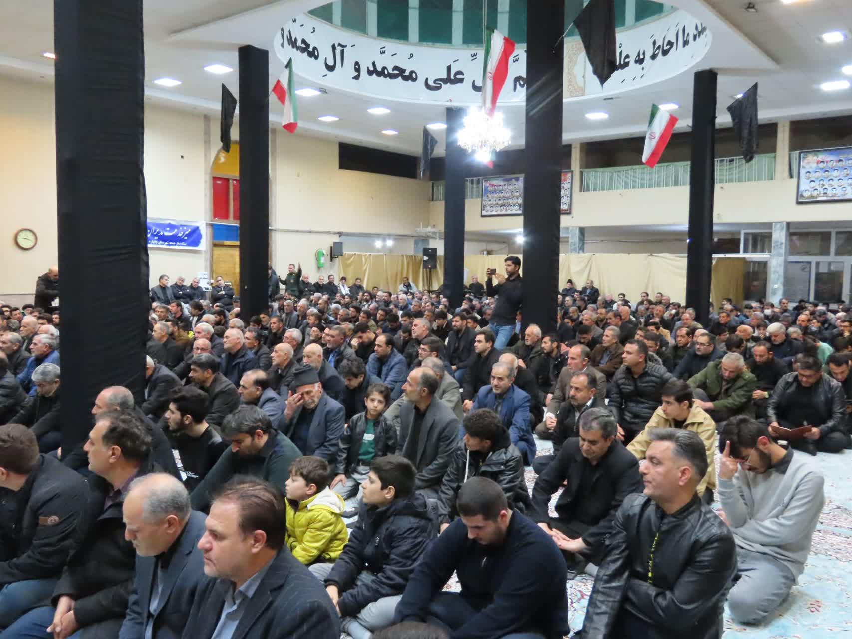 برگزاری مراسم عزاداری شهادت قائد امت، حضرت آیت الله خامنه‌ای(قدس سره)