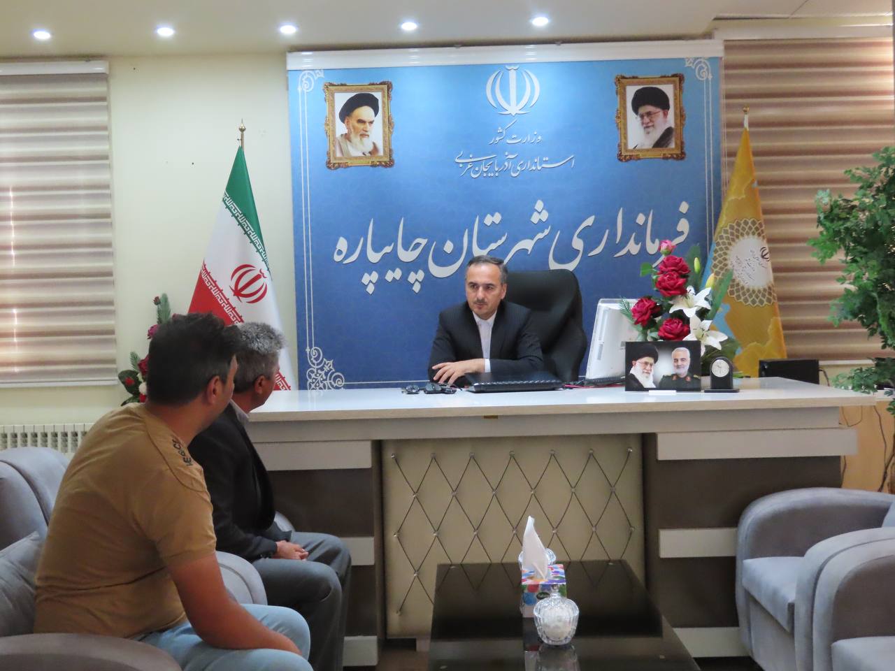 احصاء و بررسی مشکلات مردمی توسط نماینده عالی دولت در شهرستان چایپاره