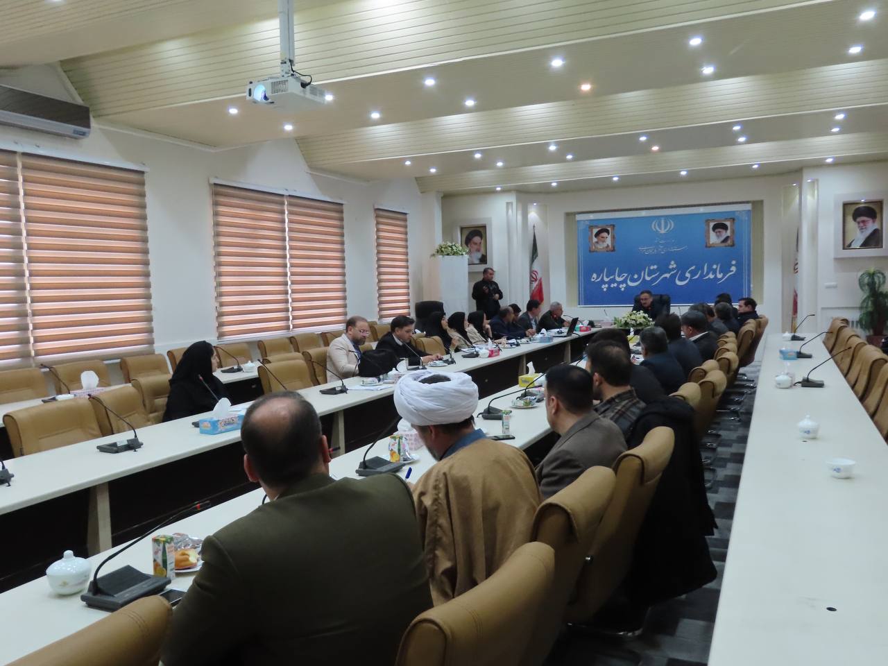 جلسه ستاد بازآفرینی شهری پایدار شهرستان چایپاره