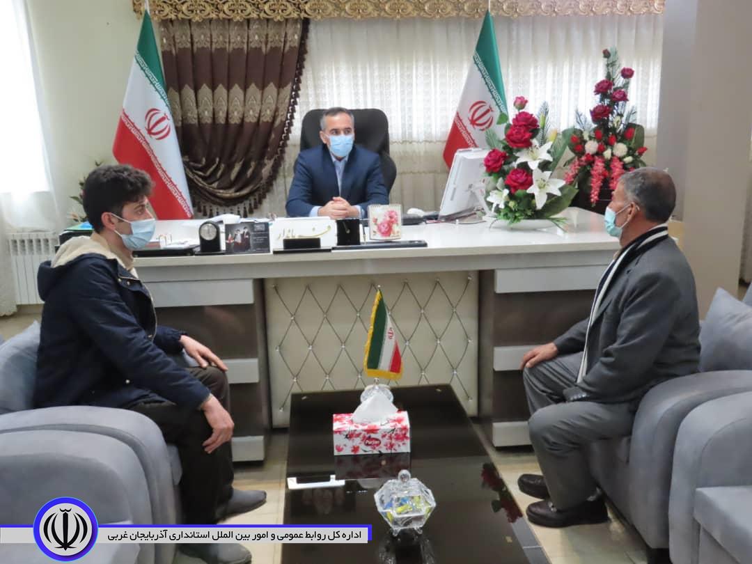 طبق روال هر هفته ، ملاقات مردمی فرماندار شهرستان چایپاره برگزار شد