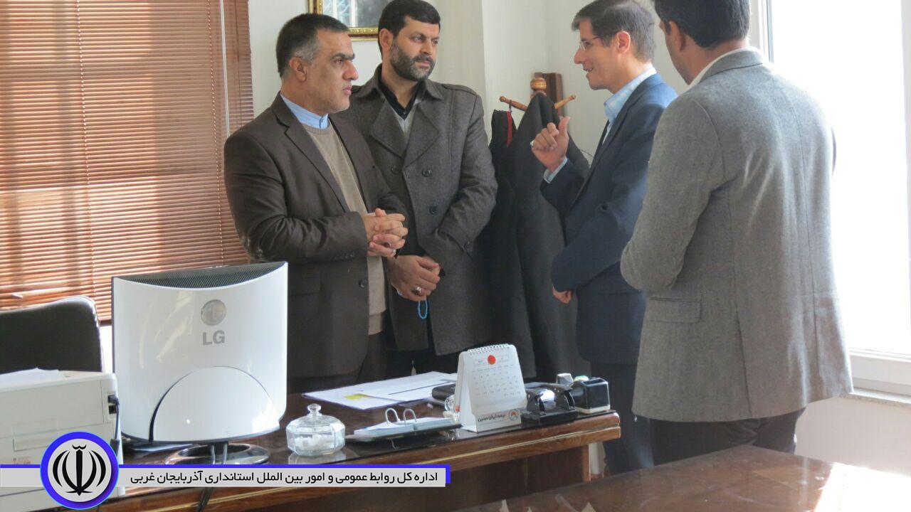 بازدید فرماندارازادارات شهرستان چایپاره