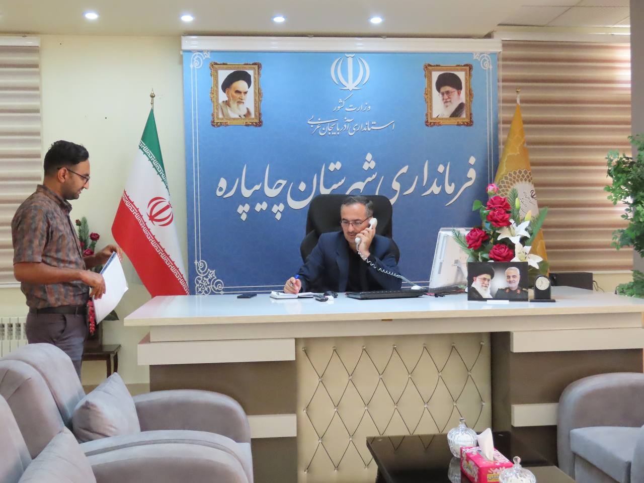 احصاء و بررسی مشکلات مردمی توسط نماینده عالی دولت در شهرستان چایپاره