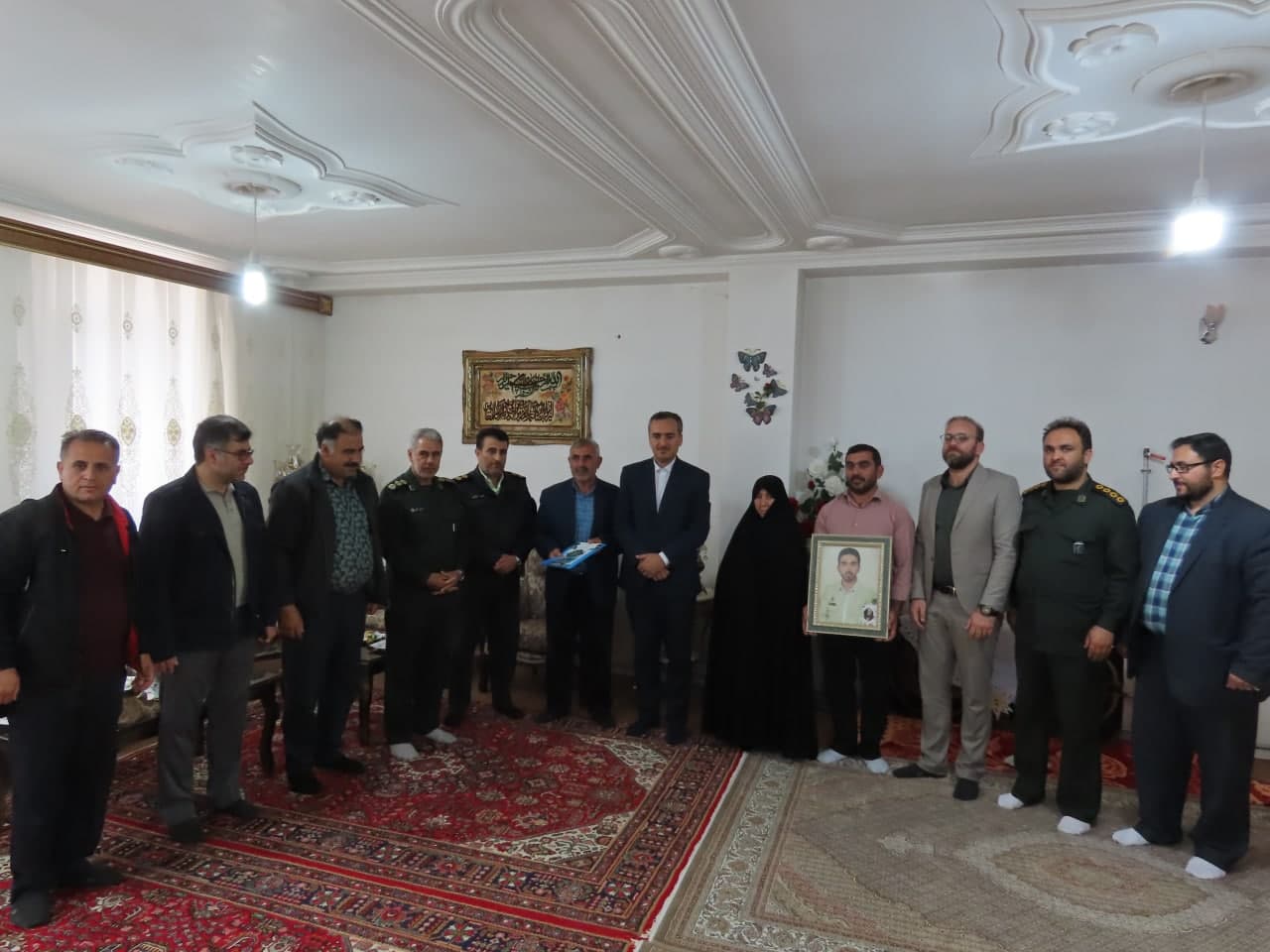 تجلیل از مقام شامخ خانواده معظم شهداء شهرستان چایپاره